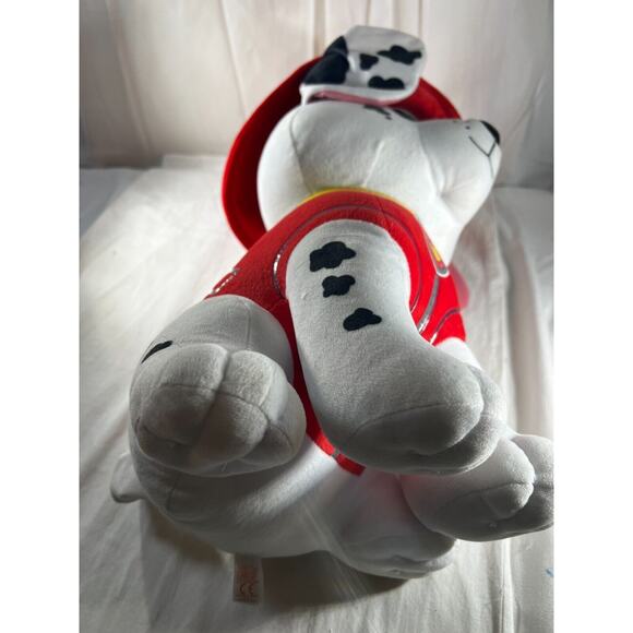 TY Beanie Boos Paw Patrol Marshall Plush Stuffed Toy 20" Glitter-Eye 2019 Nice - Picture 8 of 11